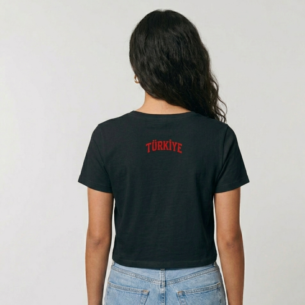 Türkiye Cropped Tee